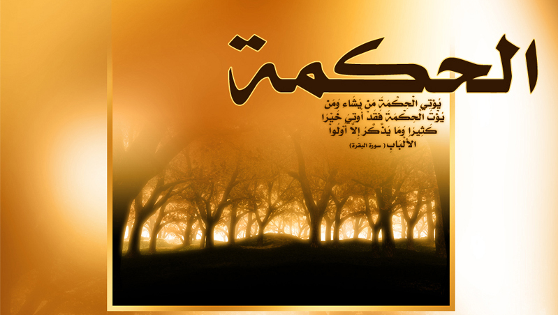 تعريف الحكمة