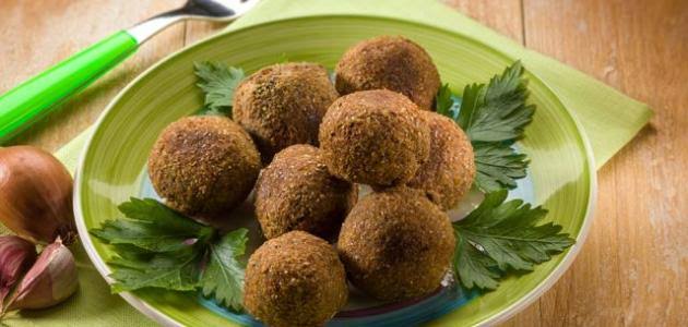 طريقة عمل الطعمية بالحمص