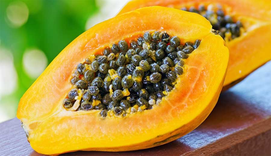 فوائد بذور البابايا للتنحيف