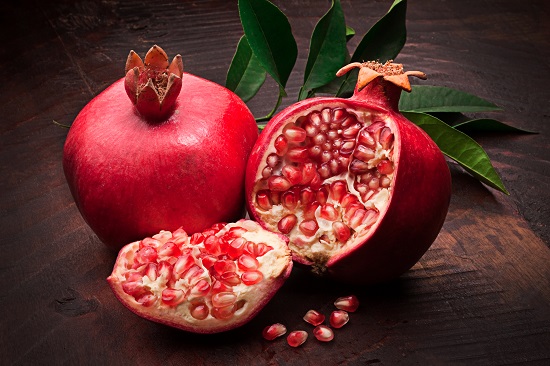 قشر الرمان لجرثومة المعدة