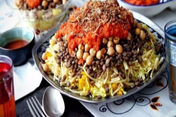 مكونات الكشري