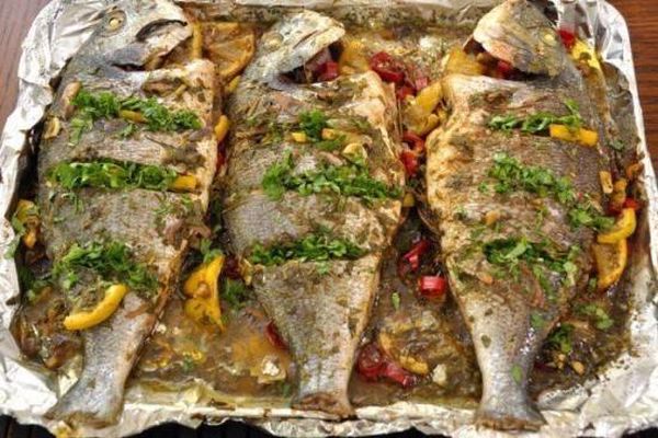 تتبيلة سمك الهامور المشوي