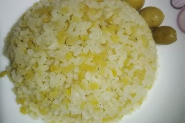 طريقة عمل الكشري الاصفر فاطمة ابو حاتي