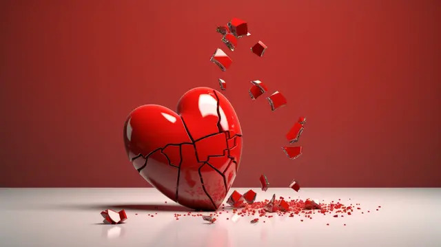شعر عن كسر القلب