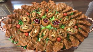 طريقة عمل كبة نية بدون لحمة