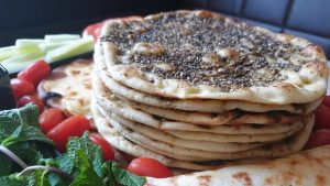 عجينة المناقيش السريعة