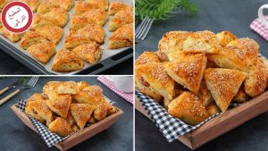 طريقة عمل البوريك المثلث