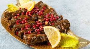 طريقة ورق العنب بدبس الرمان