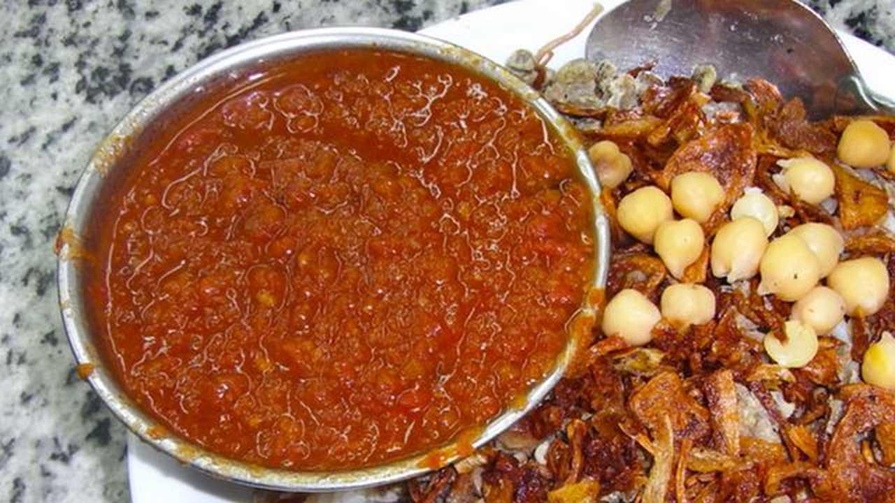 افضل طريقة لتحضير الكشري المصري بطعم المطاعم خطوة بخطوة