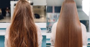 ما هي أفضل طريقة طبيعية لفرد الشعر مثل الكيراتين؟